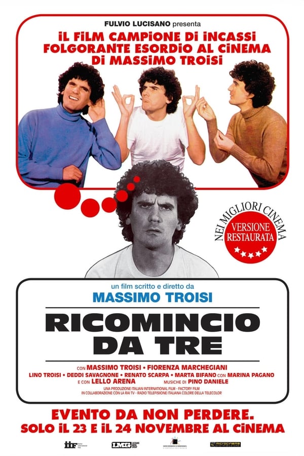 IT - Ricomincio da tre