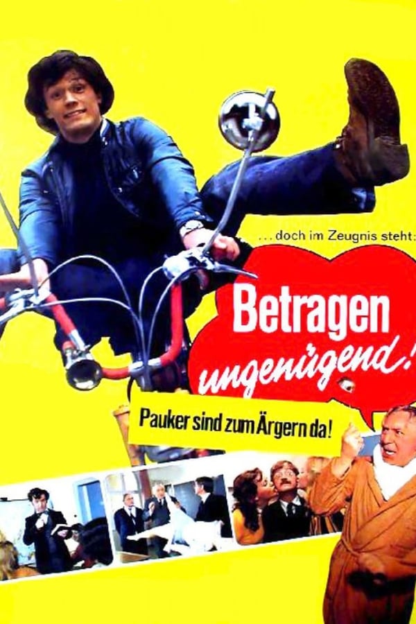 DE - Die Lümmel von der ersten Bank: Betragen ungenügend! (1972)