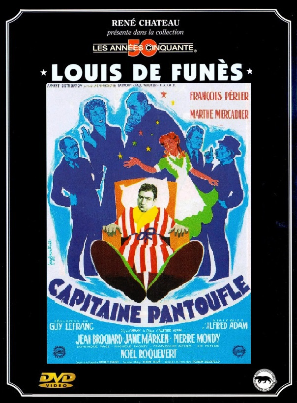 FR - Capitaine Pantoufle (1953) - LOUIS DE FUNES