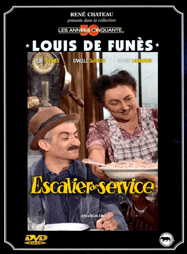 FR - Escalier De Service (1954) - LOUIS DE FUNES