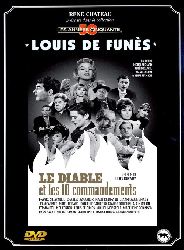 FR - Le Diable Et Les Dix Commandements (1962) - LOUIS DE FUNES, ALAIN DELON, LINO VENTURA