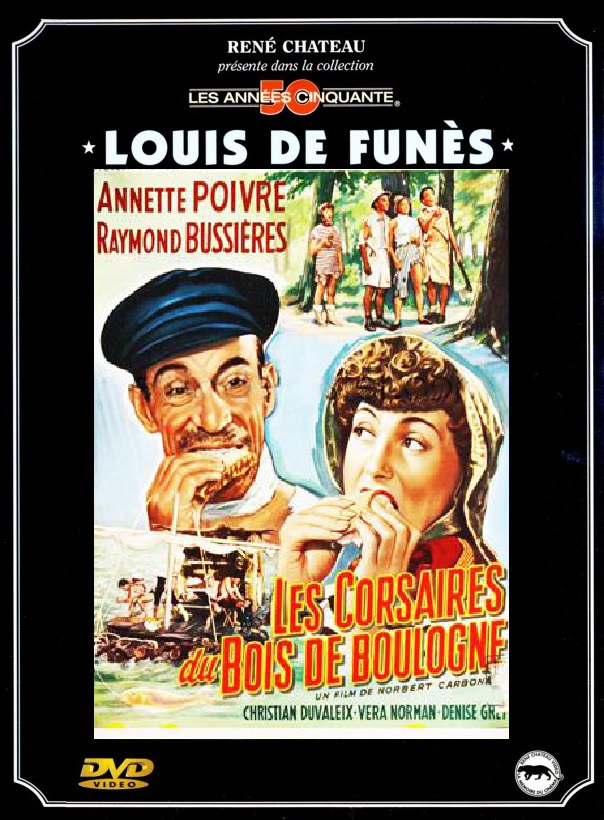 FR - Les Corsaires Du Bois De Boulogne (1954) - LOUIS DE FUNES