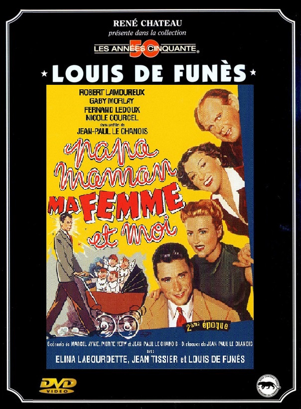 FR - Papa Maman Ma Femme Et Moi (1955) - LOUIS DE FUNES
