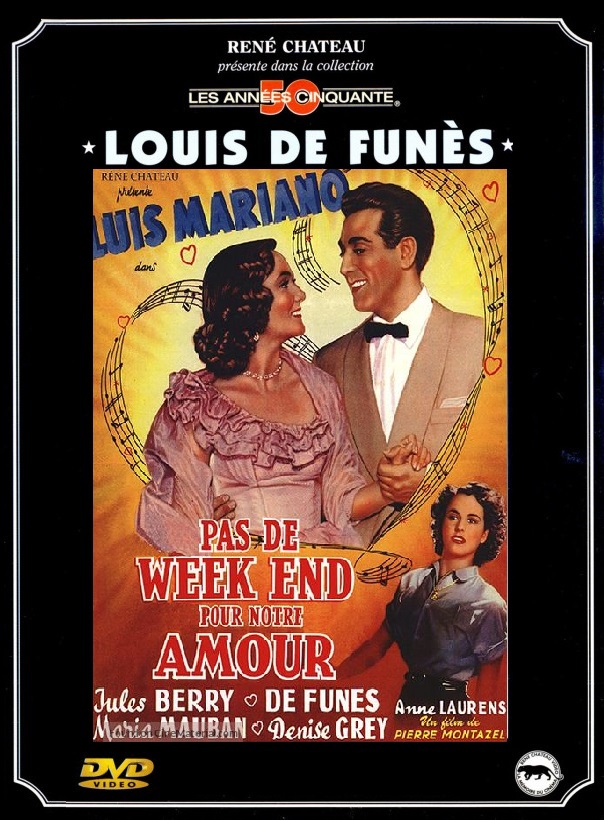 FR - Pas De Weekend Pour Notre Amour (1950) - LOUIS DE FUNES