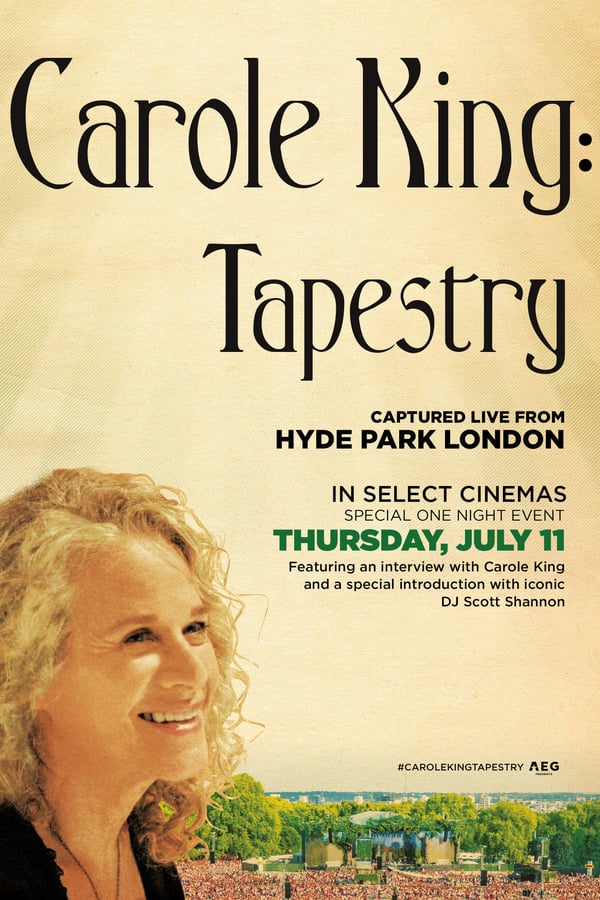 [MC] Carole King - Tapestry: Live in Hyde Park