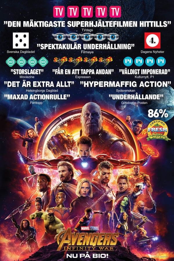 SE - Avengers: Infinity War